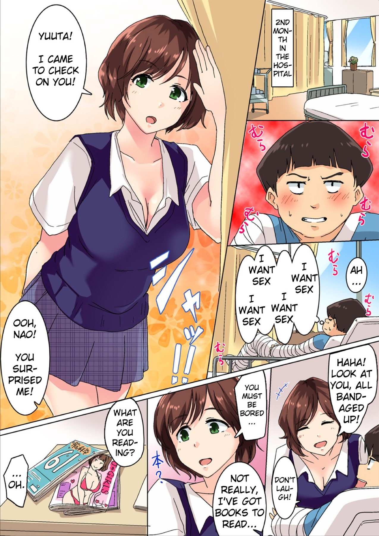 Hentai Manga Comic-A Blue-Balling Nurse's Agonizing Curse-Read-13